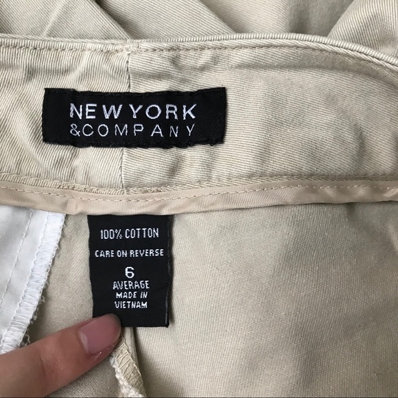 New York & Company Tan Dress Pants US 6 - Picture 3 of 4
